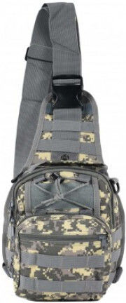 Mijo Στρατιωτικό Τσαντάκι Ώμου Digital Camo 10lt