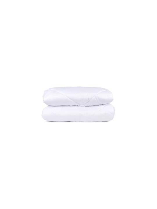 Mc Decor Πάπλωμα Μονό 160x240εκ. Max Comfort Λευκό