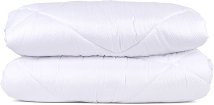 Mc Decor Bettdecke Einzelbett 160x240cm Max Comfort Weiß