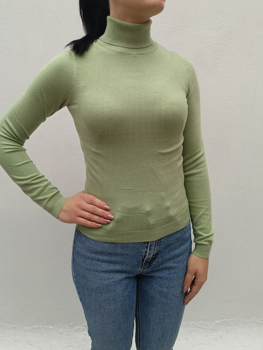 Vero Moda Women's Long Sleeve Pullover Green