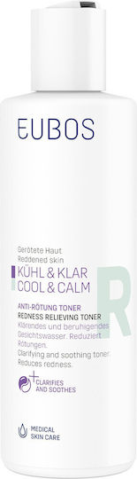 Eubos Cool & Calm Redness Relieving Υγρό Τόνωσης Προσώπου με Πανθενόλη 200ml