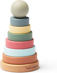 Kids Concept Stacking Toy Πυραμίδα Στοίβαξης made of Wood for 12++ Months