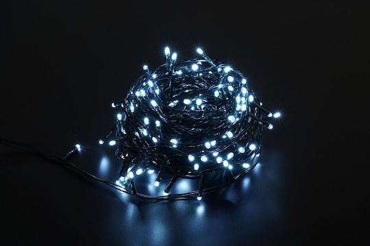 1000 Λαμπάκια LED 50μ. Ψυχρό Λευκό σε Σειρά