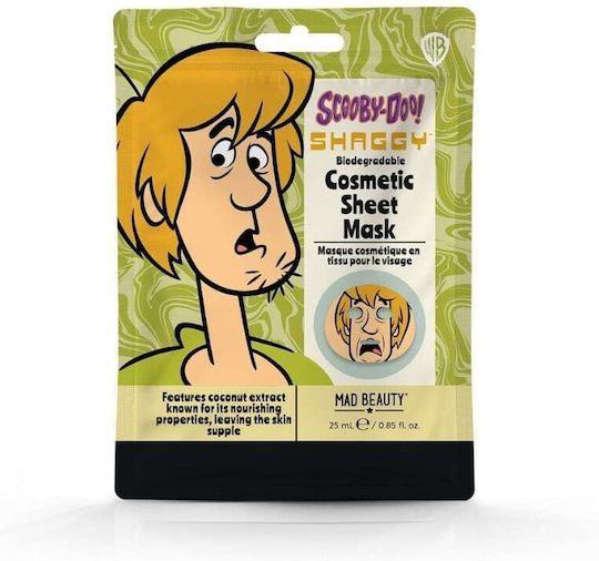 Mad Beauty Scooby Doo Shaggy Stoffmaske 25ml