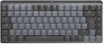 Logitech MX Mechanical Mini for Mac Μηχανικό Πληκτρολόγιο Tenkeyless (Αγγλικό US) Space Gray