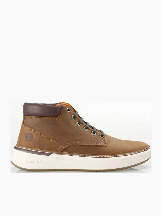 Lumberjack Scott Leather Brown Men's Boots