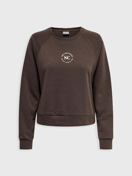 Only Women's Sweatshirt Brown