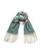 Verde Women's Wool Scarf Green