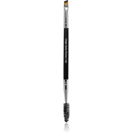 Diego Dalla Palma Professional Makeup Brush for Eyebrows made of Synthetic Hair Double-Ended