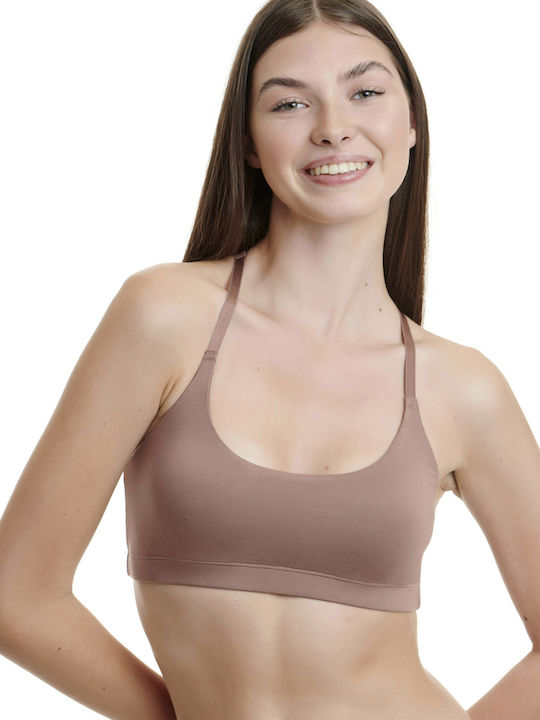 Walk Frauen Sport-BH Tabac