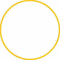 Athlopaidia Yellow Rhythmic Gymnastics Hoop Ø85cm