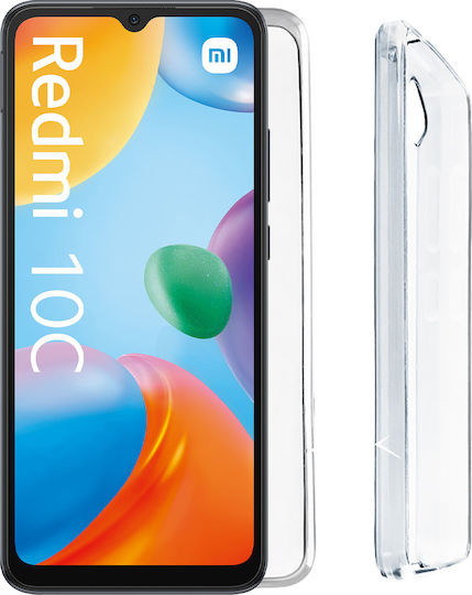 Volte-Tel Slimcolor Air Back Cover Σιλικόνης Διάφανο (Redmi 10C)