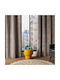 Curtain with Grommets A-S Lilou Taupe 140x260cm