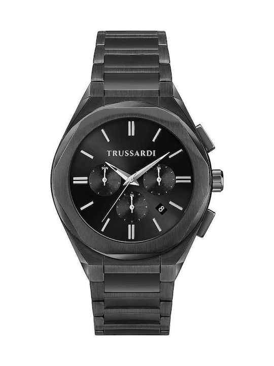 Trussardi Watch Battery with Metal Bracelet