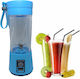 YE-01 Blender with Plastic Jug 380 ml Blue