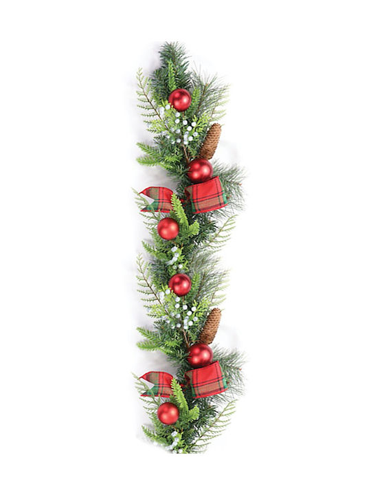 Lianos Crăciun Ghirlande Plastică Verde 120cm 1buc
