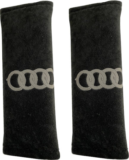 Race Axion Autositzgurt-Pads Audi 21x7,5cm Schwarz 2Stück