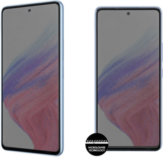 Idol 1991 Antispy 0.3mm Privacy Tempered Glass Μαύρο (Galaxy A53)