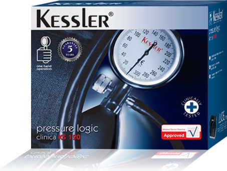 Kessler Pressure Logic Clinica KS120 Електронна търговия Монитор за кръвно налягане За ръка с Сфигмоманометър
