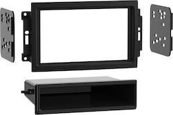 Πρόσοψη 2 Din για Chrysler 300C Dodge Caliber Jaguar XK Jeep Commander / Compass / Patriot / Wrangler 2005-2010