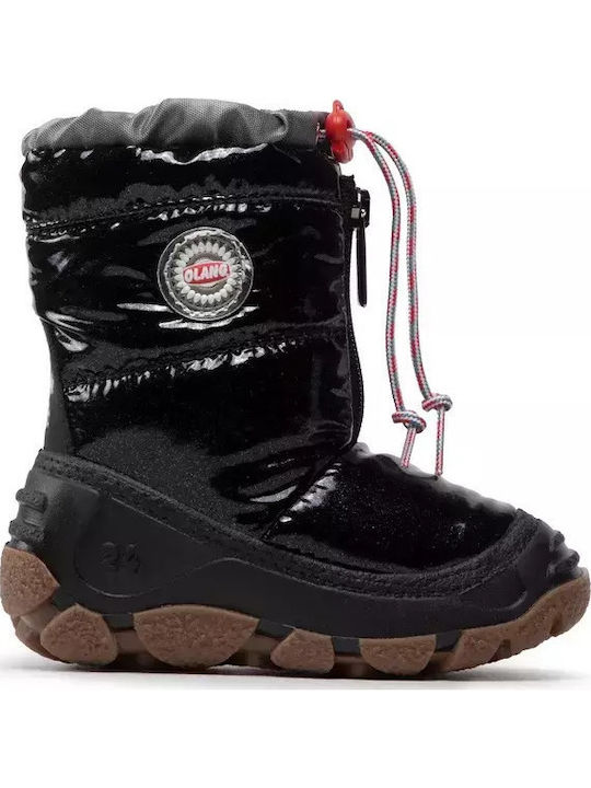 Happy 181 Kinderstiefel Schneeschwarz