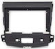 DIN Fascia Panels 2 Din Compatible with Screen 9" for Citroen C-Crosser Mitsubishi Outlander Peugeot 4007