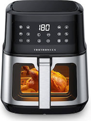 TaoTronics Air Fryer with Removable Basket 5.3lt Black