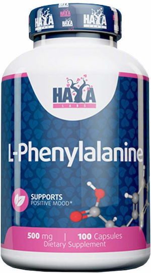 Haya Labs L-Phenylalanine 500mg 100 Capsule Unflavoured