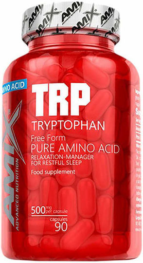 Amix L-Tryptophan 500mg 90 Κάψουλες Unflavoured