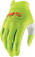 100% iTrack Summer Men's Motocross Gloves Yellow