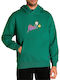 Raglan Sweatshirt with Hood Black