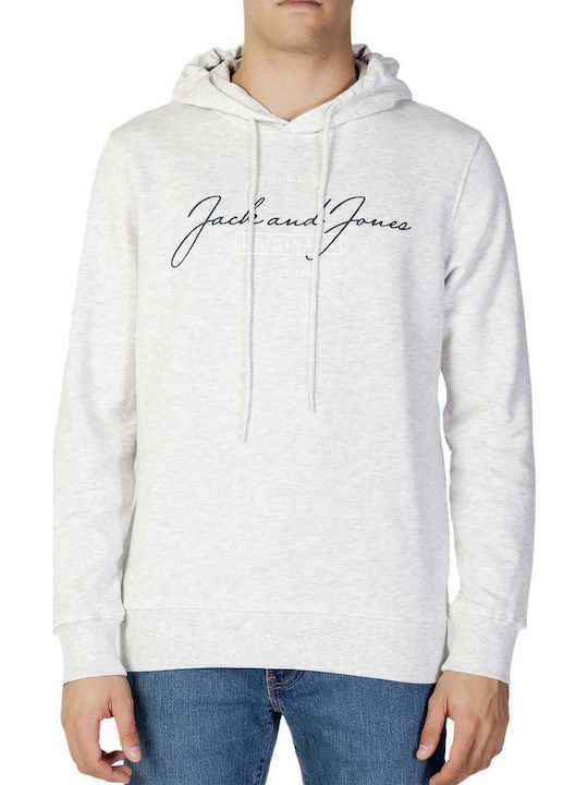 Jack & Jones Сива с Качулка