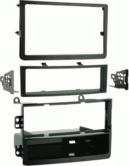 DIN Fascia Panels 2 Din for Nissan 350Z 2006-2010