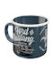 Nostalgic Art Ford Enamel Cup Blue 360ml