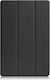 Tri-fold Flip Cover Δερματίνης Μαύρο (Lenovo Tab M10 Plus 10.6" 3rd Gen)