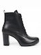 Ragazza Leather Women's Ankle Boots Black