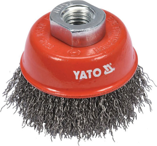 Yato YT-47658 Wire Brush Bell 65mm with M14 thread Set of 10pcs