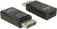 DeLock Конвертор DisplayPort мъжки към HDMI женски Черен 1бр 66234