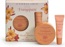 L' Erbolario Frangipani Kit Piccoli Desideri Hautpflegeset für Feuchtigkeitsspendend & Aufhellung