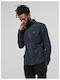 Herren Fleecejacke Marineblau
