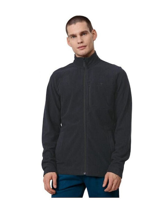 Herren Fleecejacke Marineblau