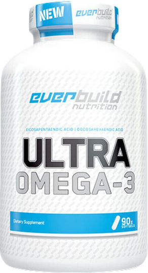 Everbuild Nutriton Ultra Omega-3 90 μαλακές κάψουλες