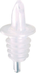 Plastic transparent continuous-flow plastic candle holder