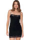 Luna Summer Women's Nightdress Black