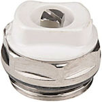 K. Cherouvim S.A. Entlüftungsschraube 1/2" mit O-Ring für Chromheizkörper 02099 K.Cherouvim