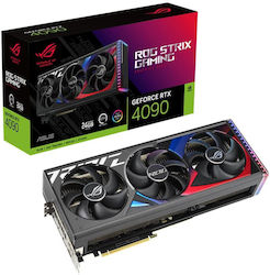 Asus GeForce RTX 4090 24GB GDDR6X ROG Strix Graphics Card