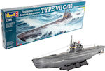 Revell Figură de modelism Ypovrichio Type VII C/41 107 bucăți în scara 1:144 46.7cm