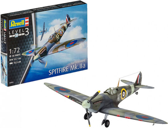 Revell Φιγούρα Μοντελισμού Αεροπλάνο Spitfire Mk. IIa 38 Κομματιών σε Κλίμακα 1:72