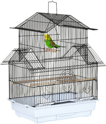 Pawhut Bird Cage 50.5x41x63cm. D10-062V01WT