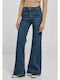 Γυναικείο Jean Παντελόνι Καμπάνα Deepblue Washed